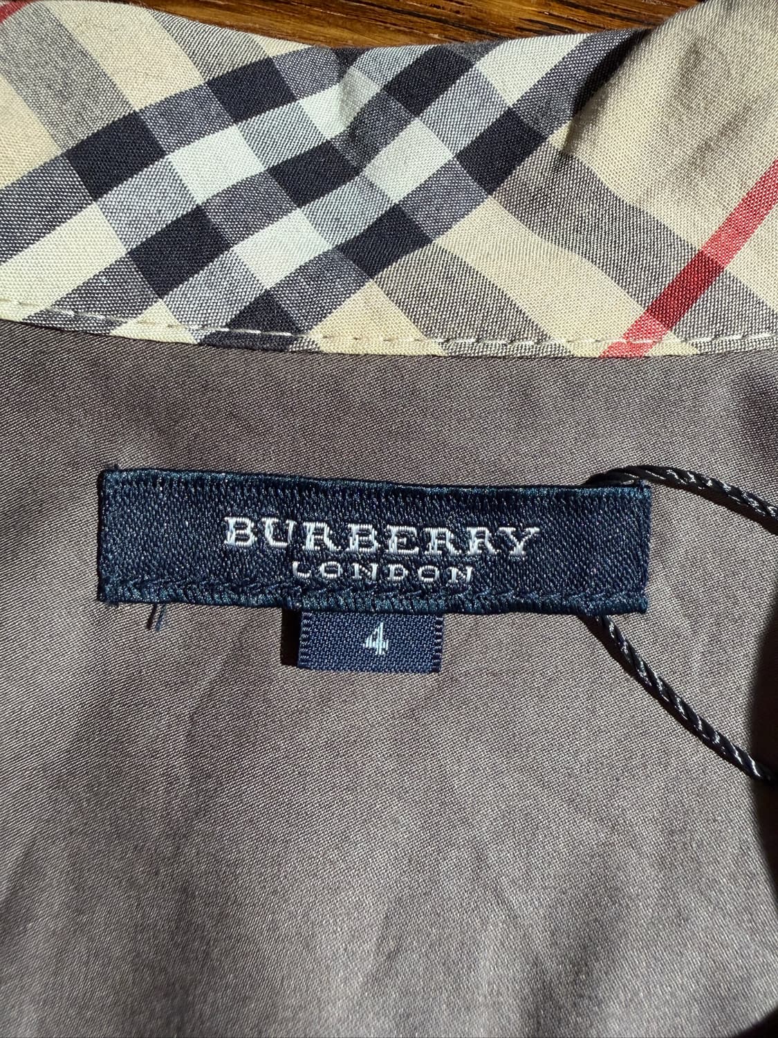 Burberry Check Collar (Made In Japan) 상품이미지7