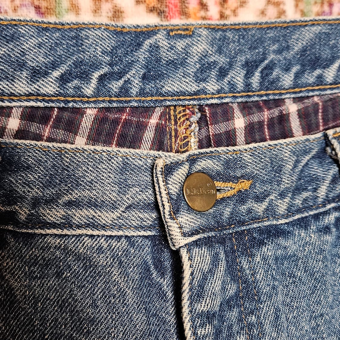 LL bean 플라넬 데님 팬츠 / 클래식핏 상품이미지2