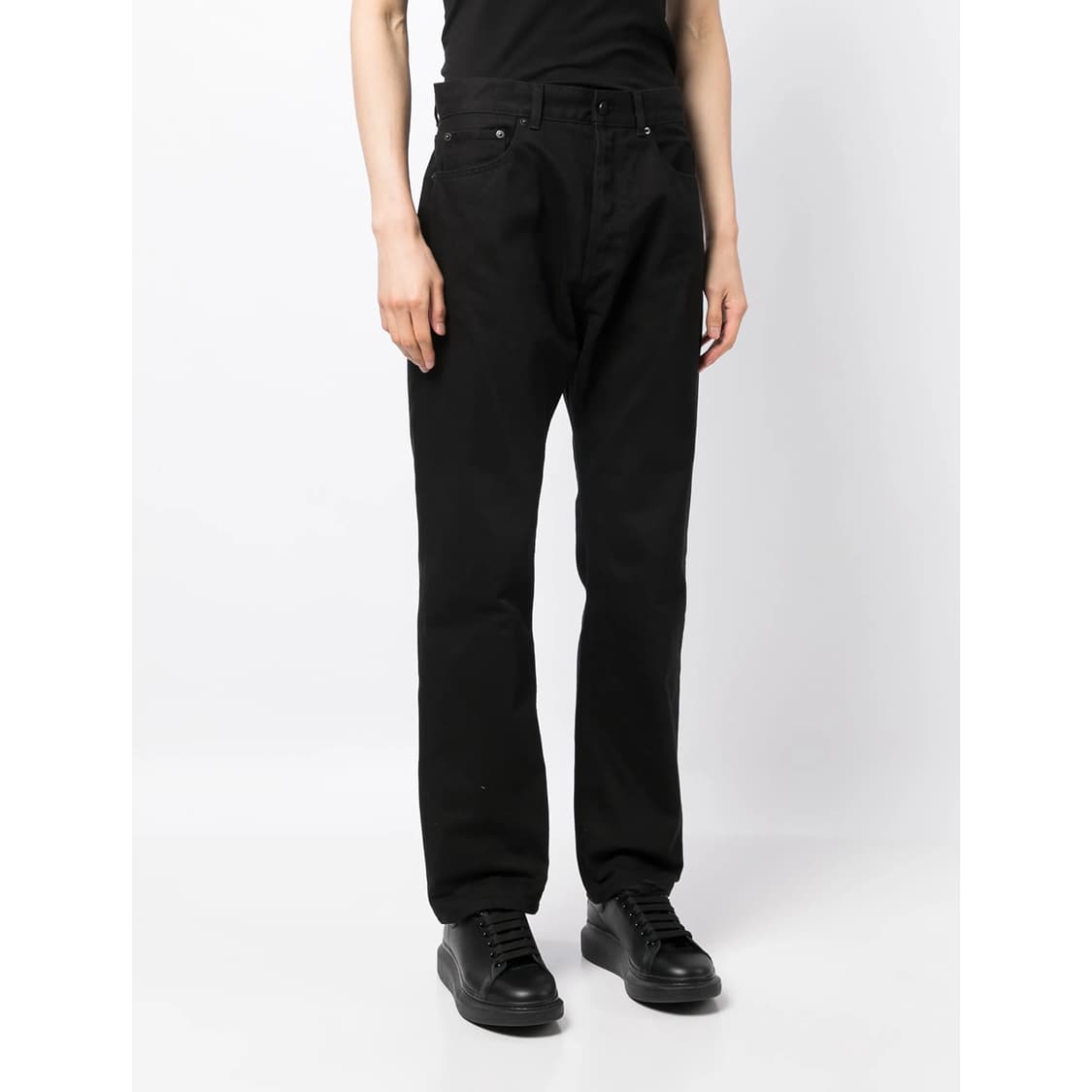 [32] 피어오브갓 에센셜 스트레이트 블랙진 데님 청바지 피오갓  상품이미지3