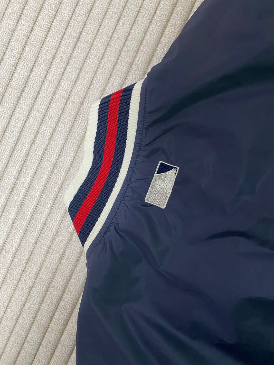 MLB 디트로이트 바시티 블루종 자켓 네이비 L 상품이미지6