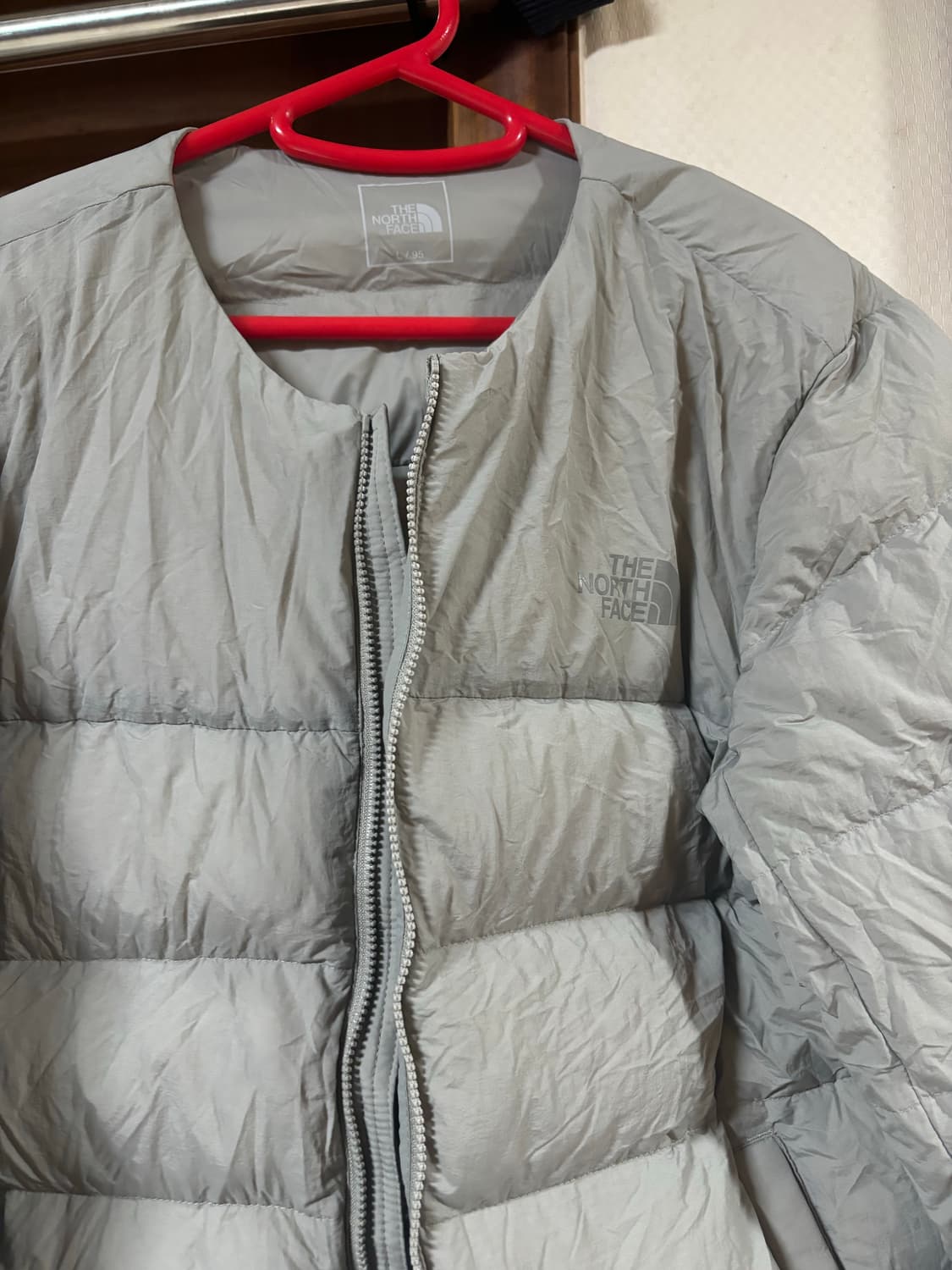 노스페이스 경량패딩 95 L사이즈 여성 스노우피크 네파 상품이미지4