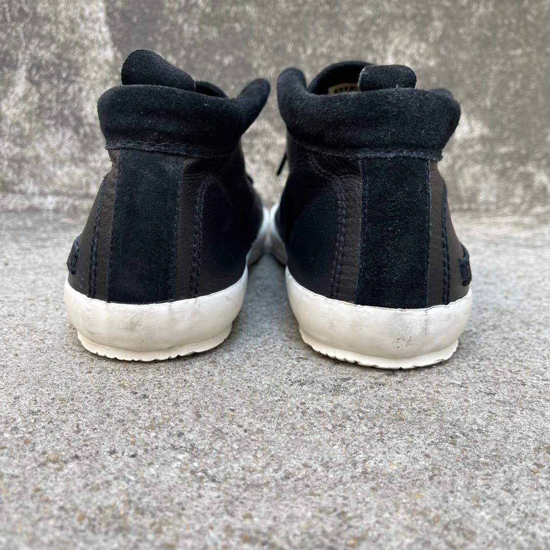 [280] Diesel VTG 레더/스웨이드 하이탑 스니커즈 상품이미지6