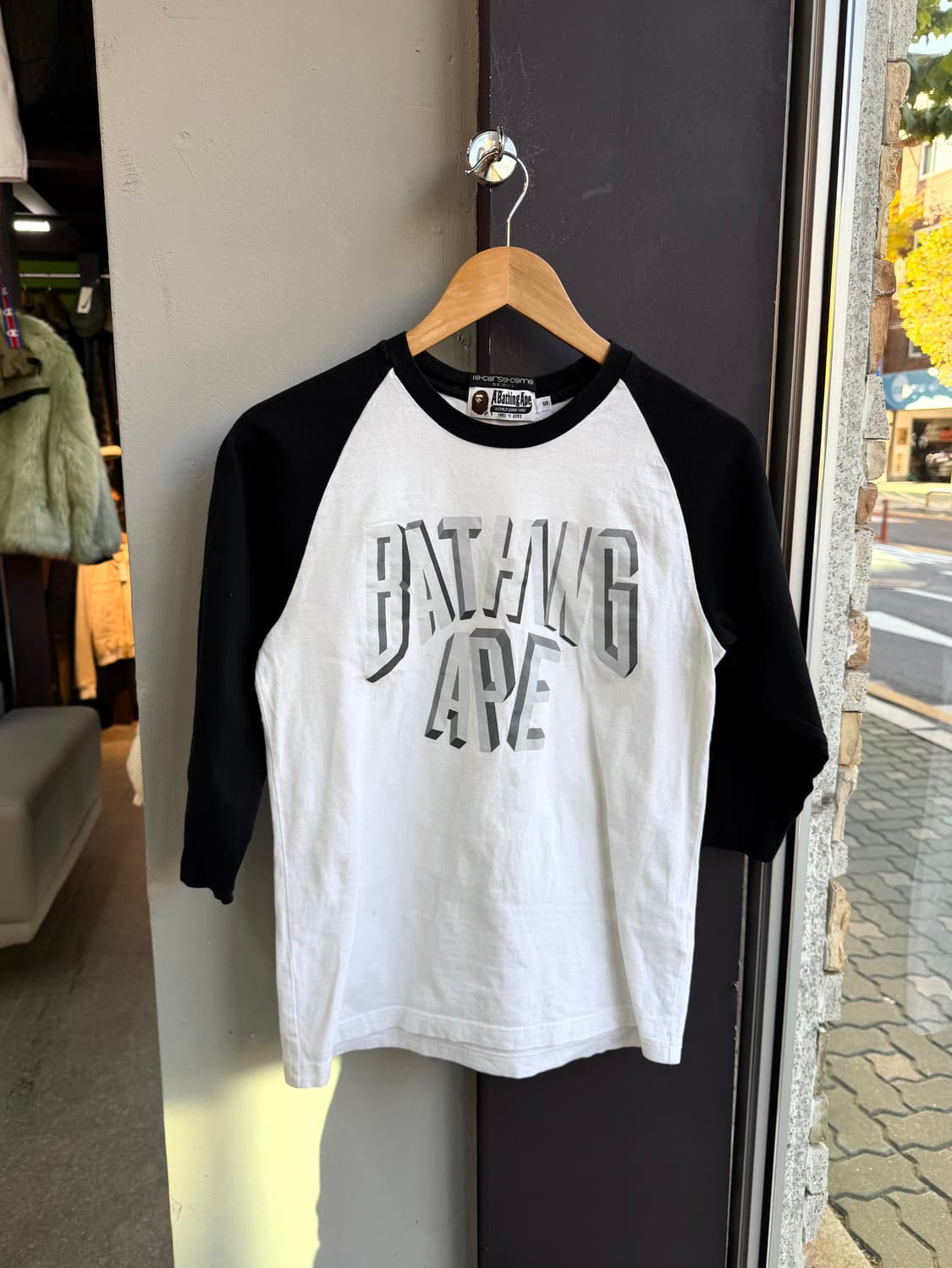 S/ 베이프 레글런 7부 라운드 반팔 상품이미지2