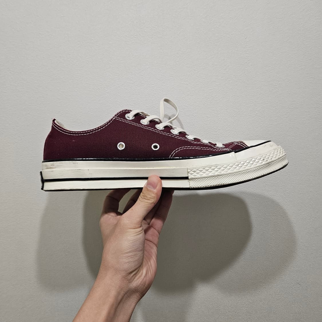 [270] 컨버스 척테일러로우 버건디 상품이미지5