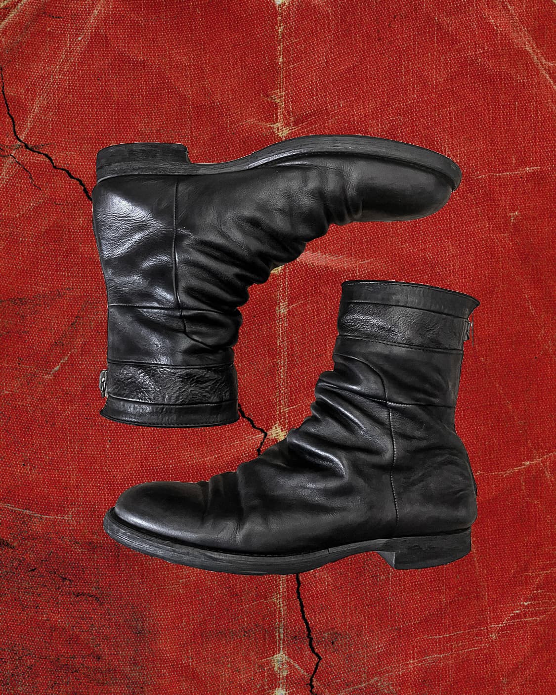 Alfredo bannister 알프레도 바니스터 드레이프 레이어 부츠 상품이미지1