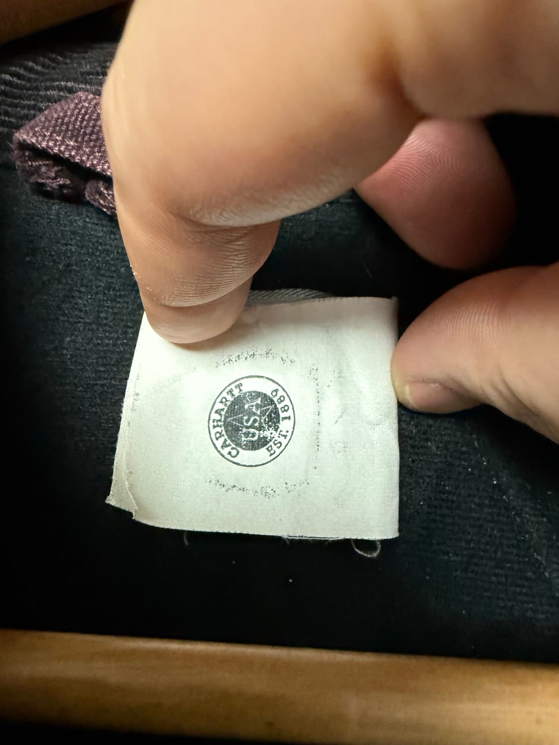 90s 칼하트 산타페14 BRG 버건디 극상품 상품이미지4