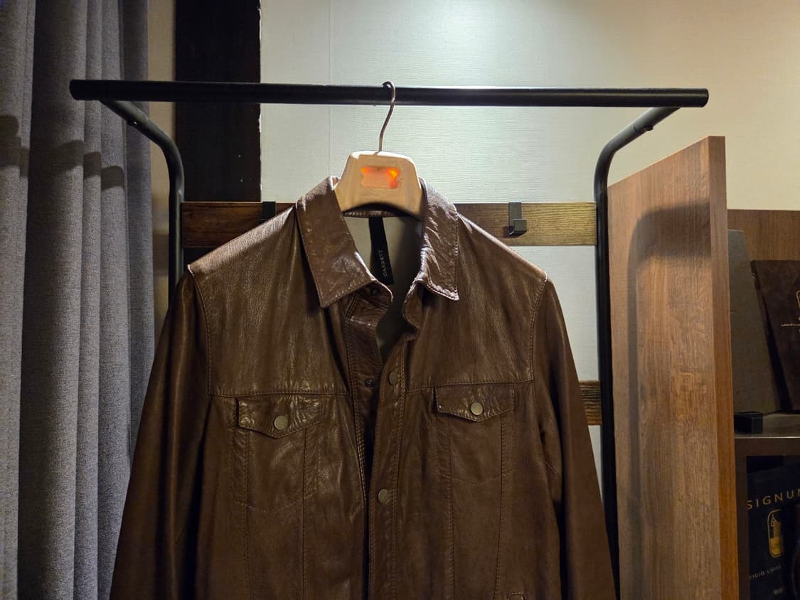 이탈리아 브랜드 가렛 레더셔츠 상품이미지5