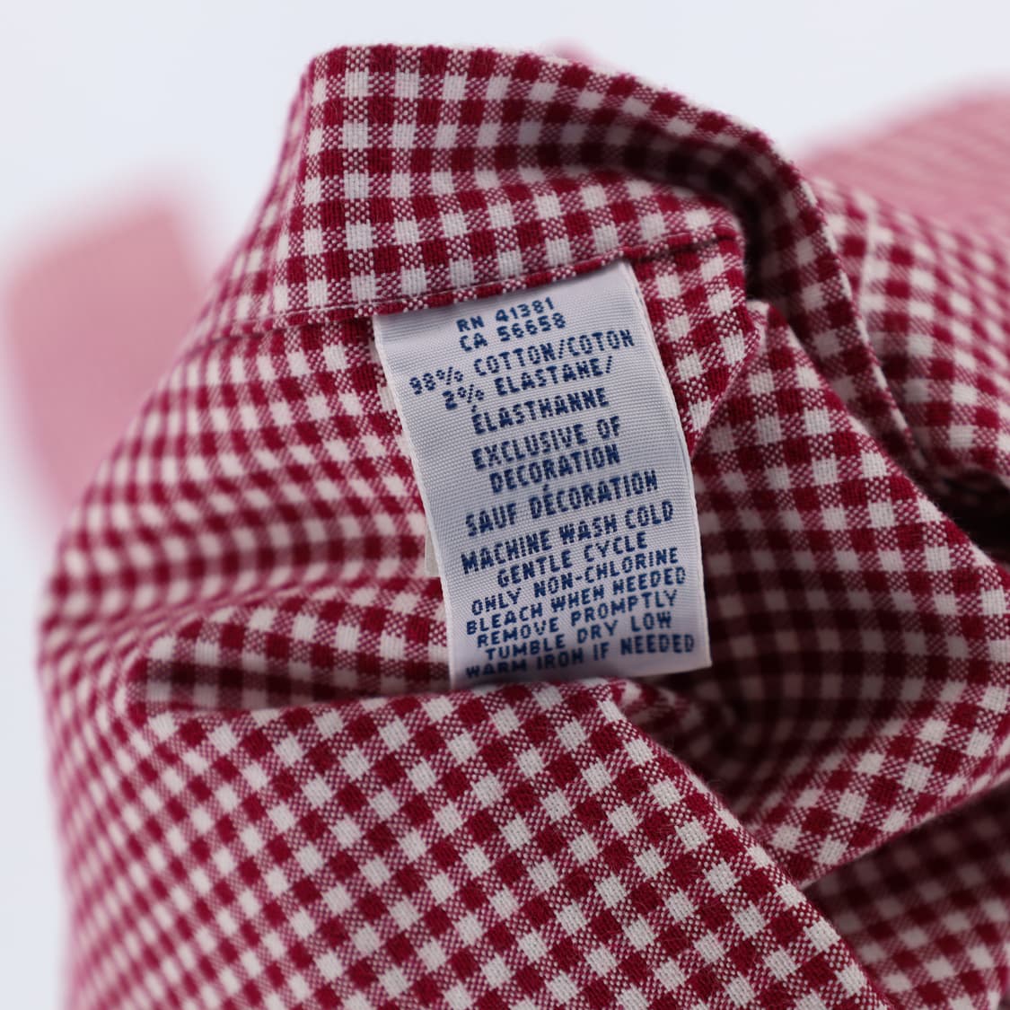 [S] 신형 폴로 랄프로렌 깅엄 체크 슬림핏 긴팔 셔츠 N6875 상품이미지5