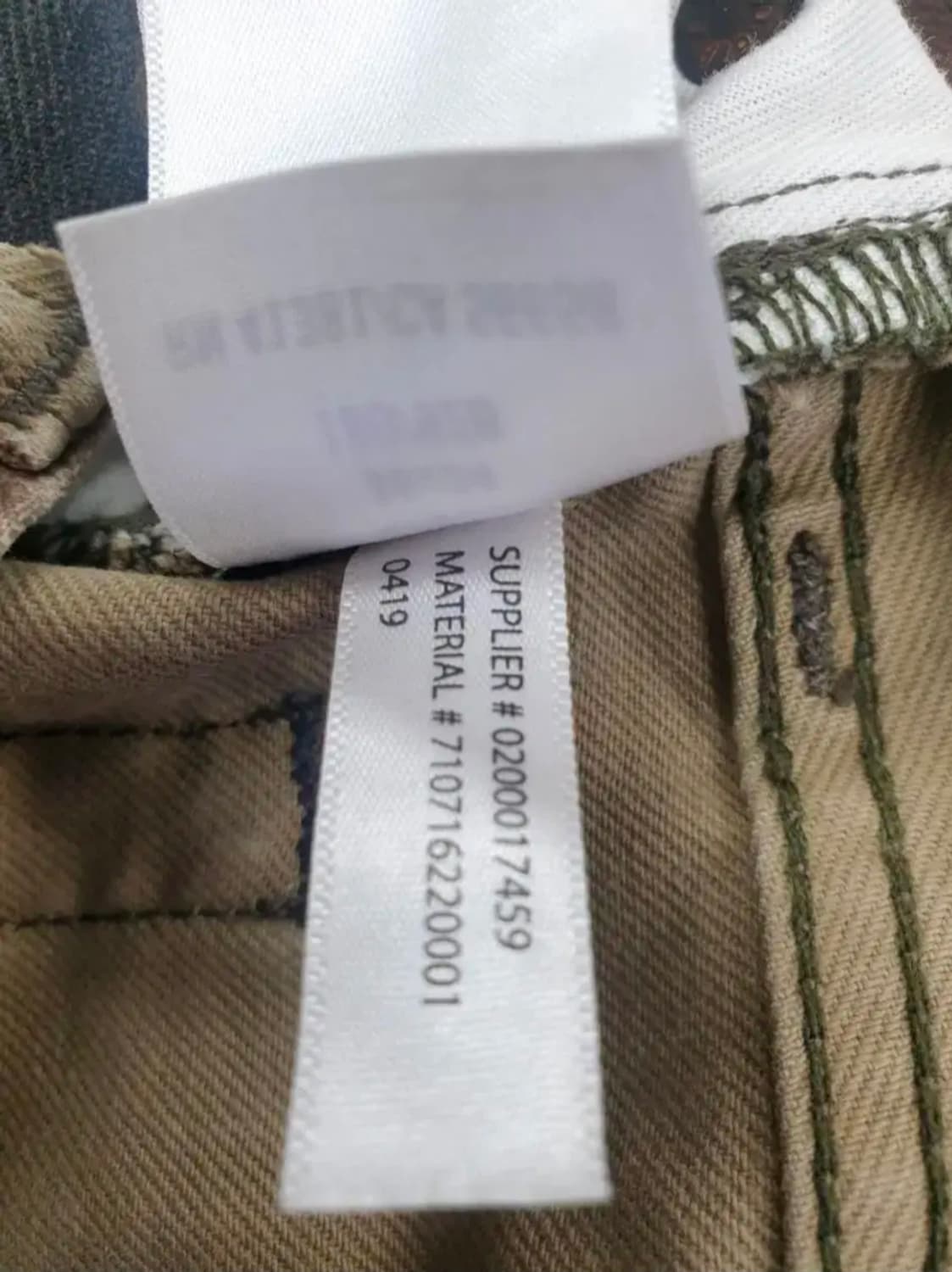 폴로랄프로렌 밀리터리 남성바지 37  바릭슬림 스트레치 봄가을  ME61 상품이미지7