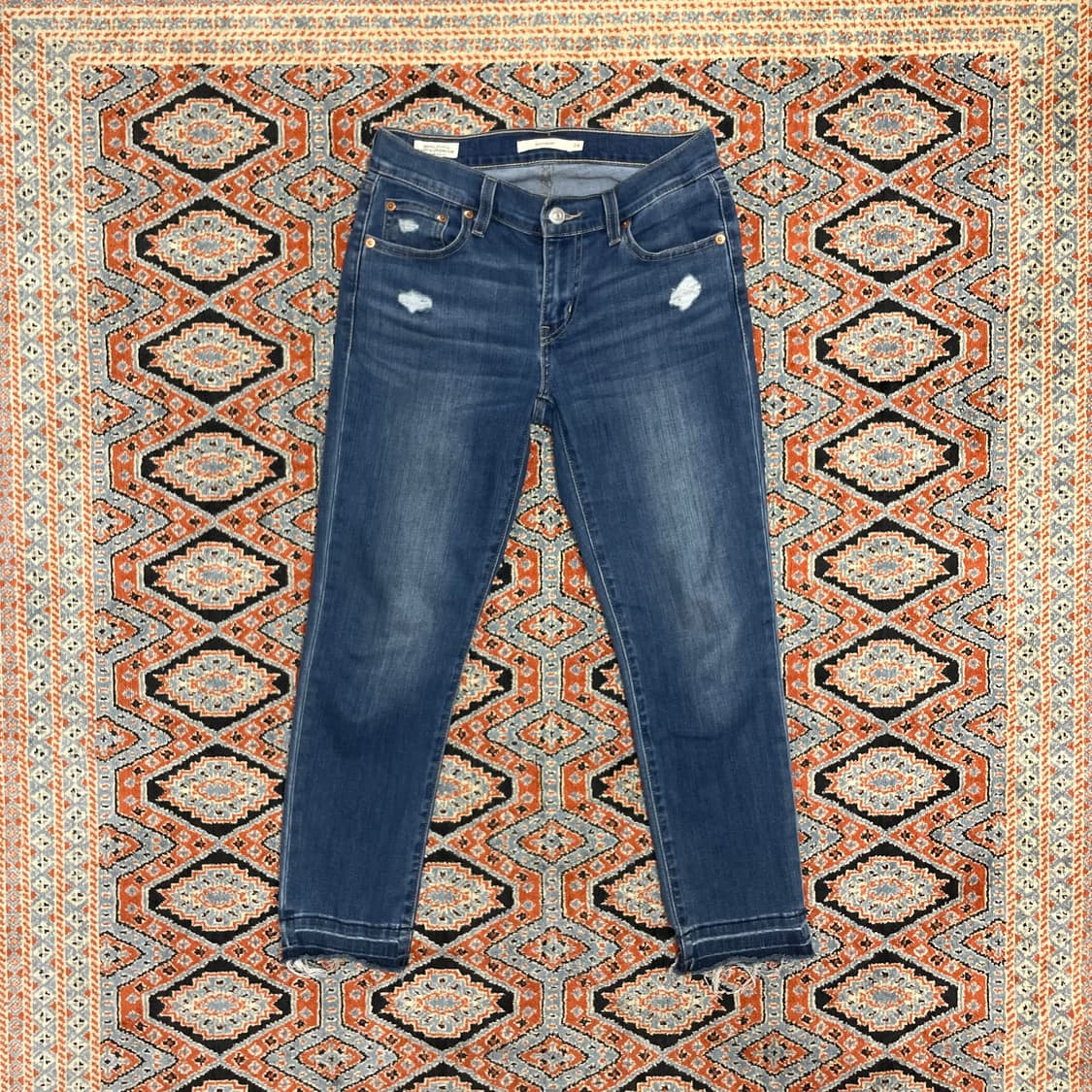 리바이스 보이브렌드핏 중청 워싱데님 여성24 상품이미지1