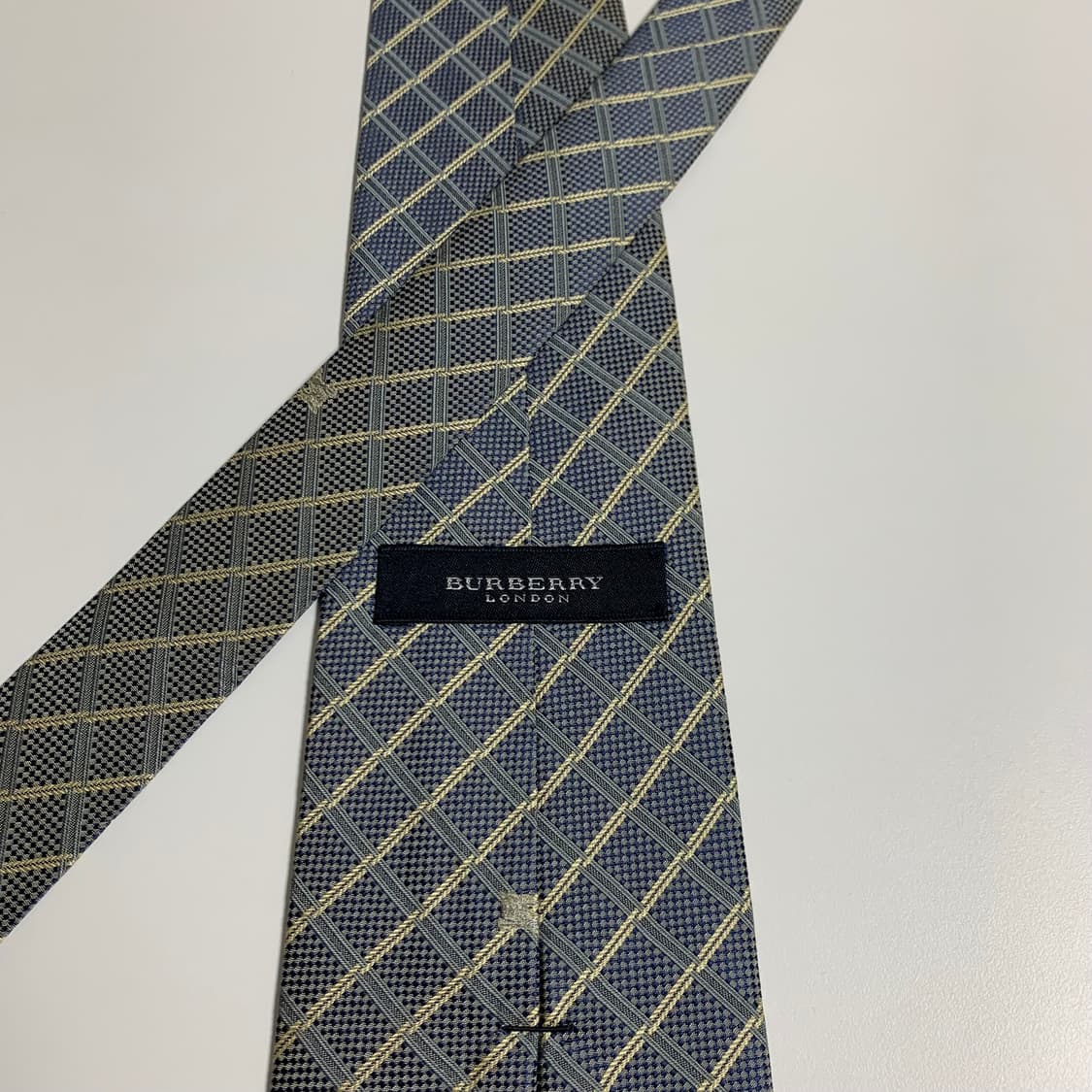 버버리(BURBERRY) 명품 체크넥타이 100실크 A등급 상품이미지5