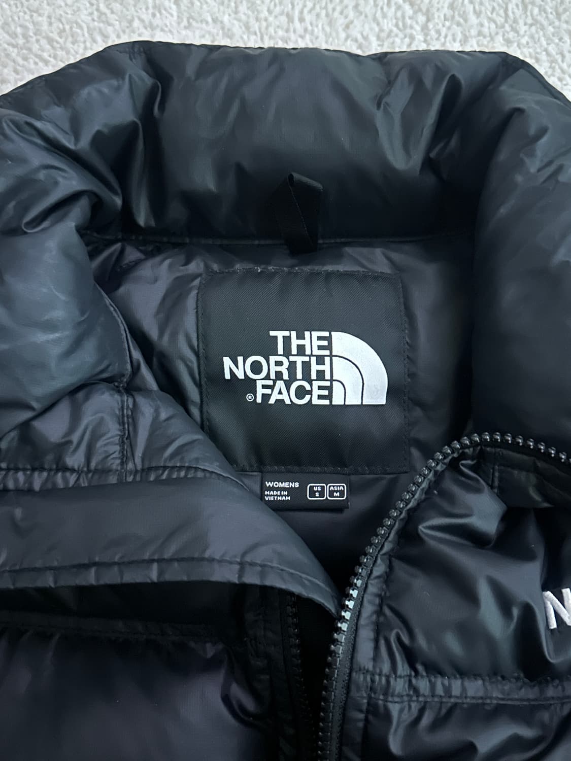 노스페이스 크롭 눕시700 해외판 무광블랙 상품이미지3