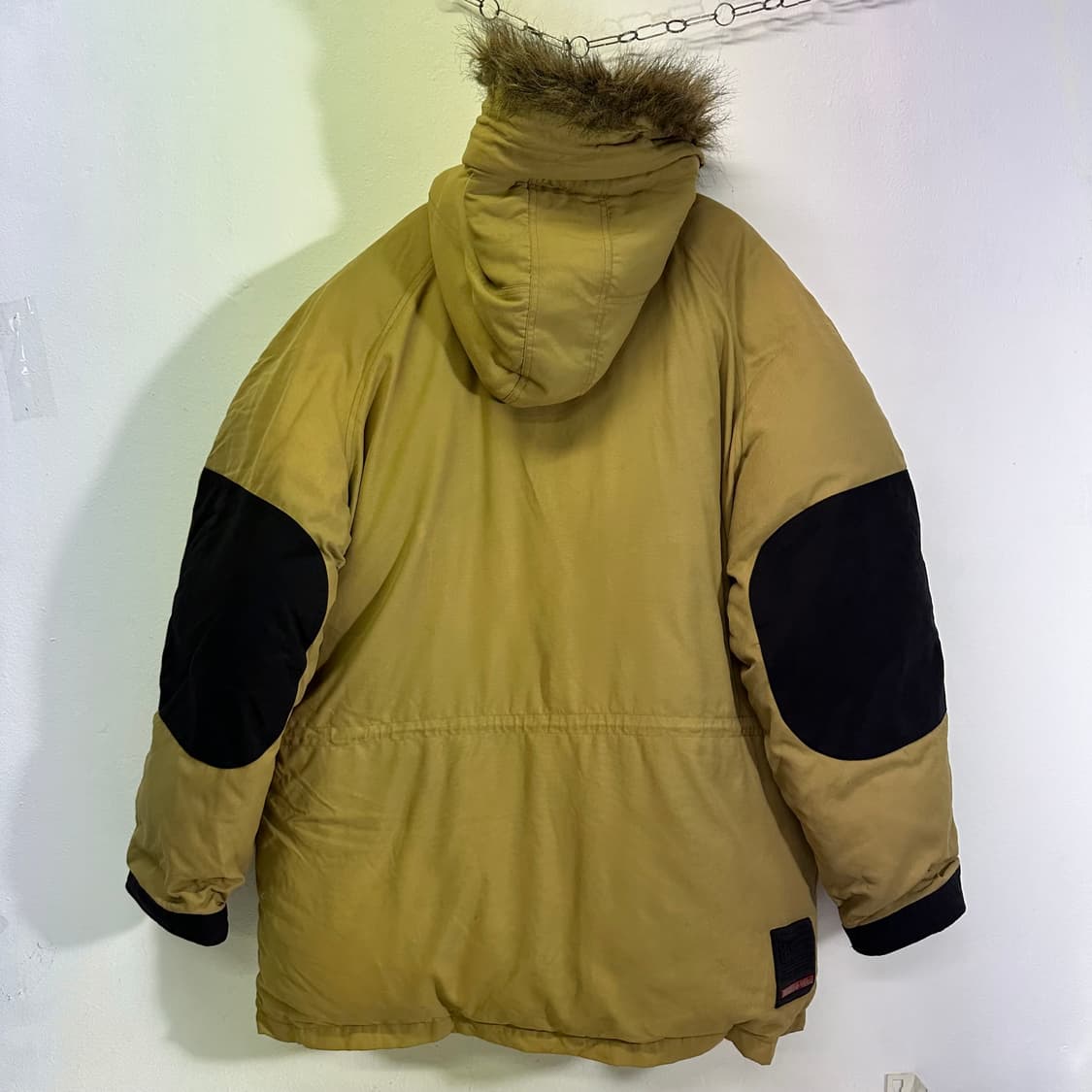 L 폴로 진스 베이지카키 N3B 야상 패딩 상품이미지4