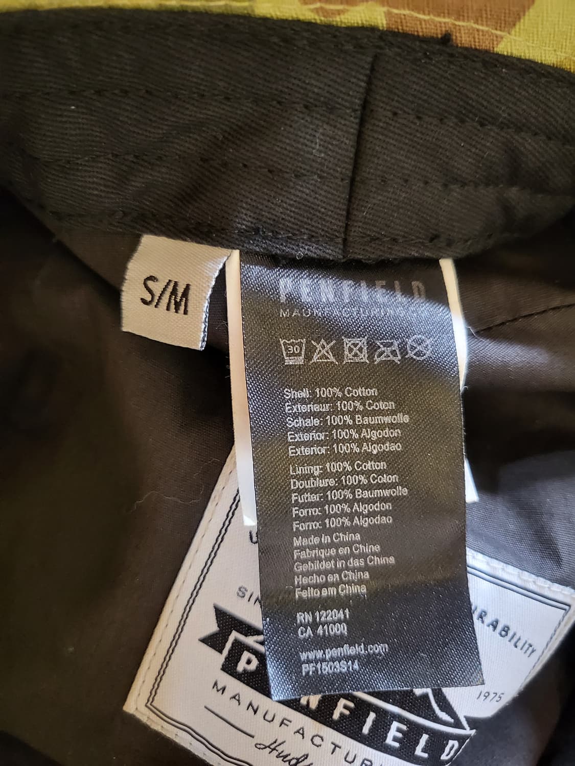 펜필드 카모플라쥬 베이커 썬햇 상품이미지5