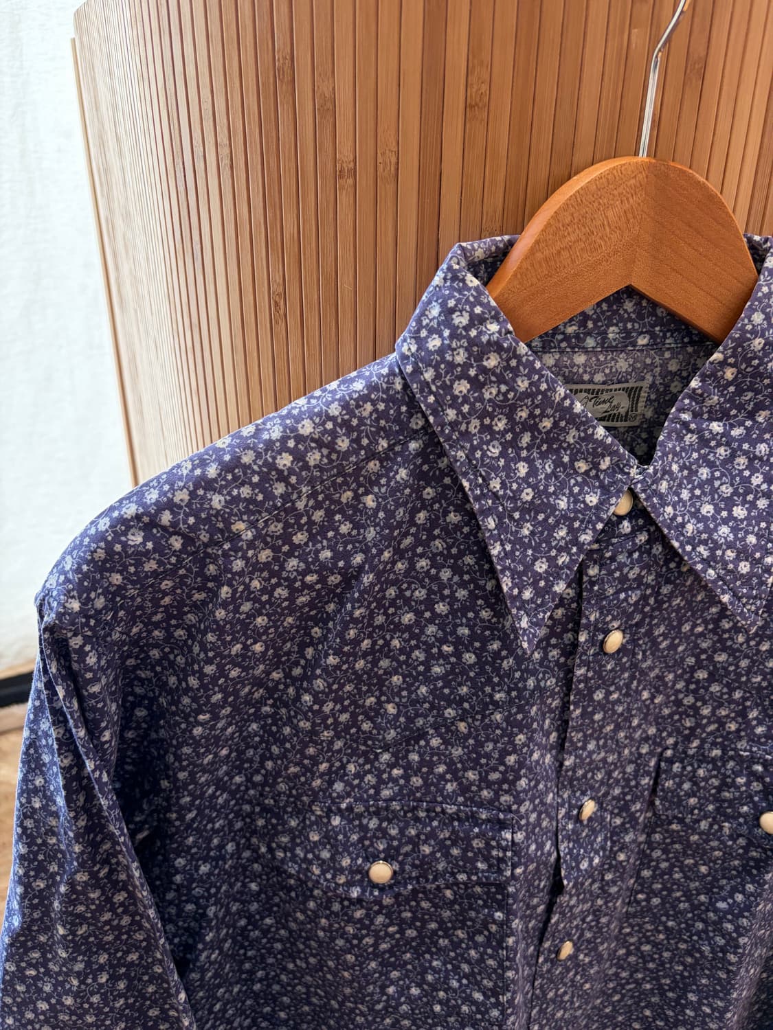 Time's Log Floral Western Shirt 상품이미지1