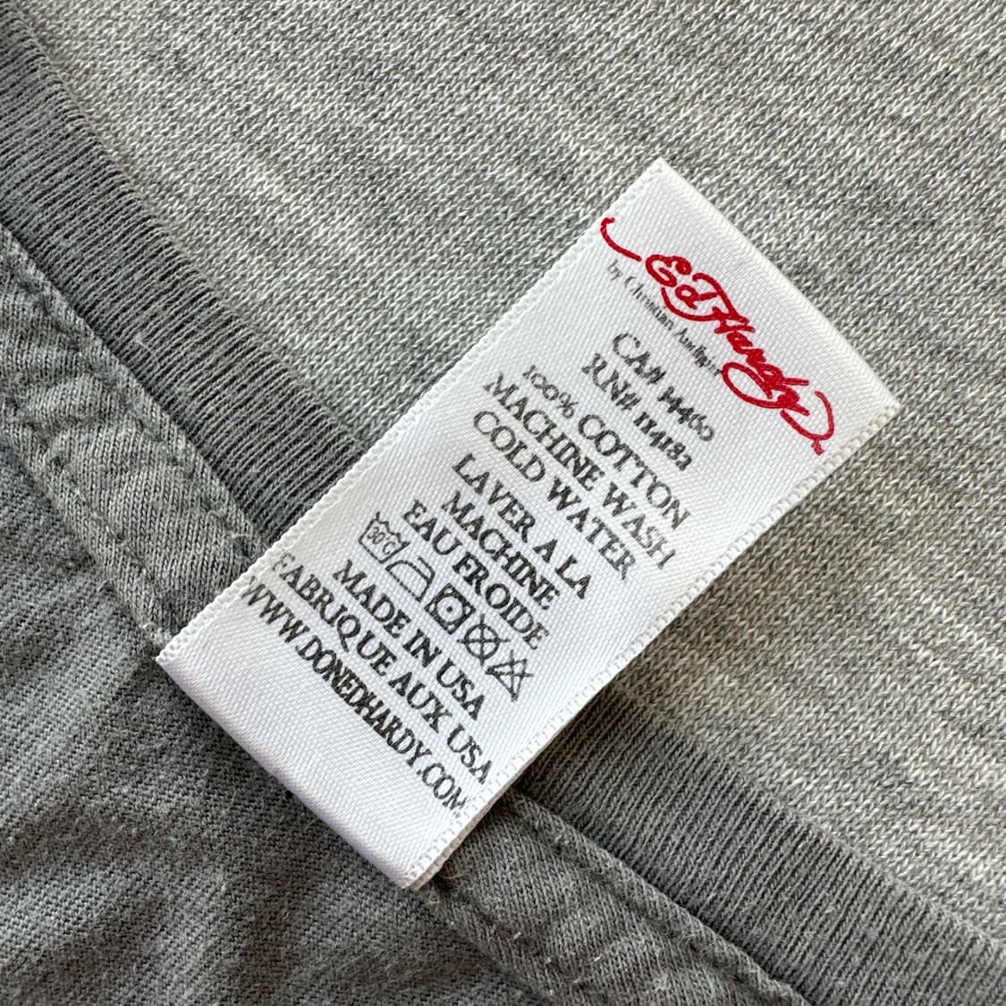 [L] 빈티지 에드하디(Ed Hardy) USA제 타투 그래픽 티셔츠 상품이미지5