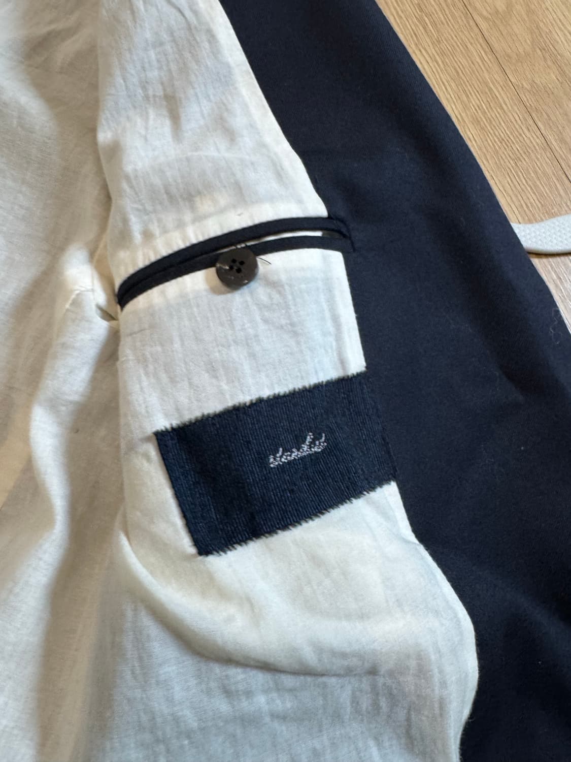 stardust 스타더스트 원버튼 울 자켓 상품이미지4