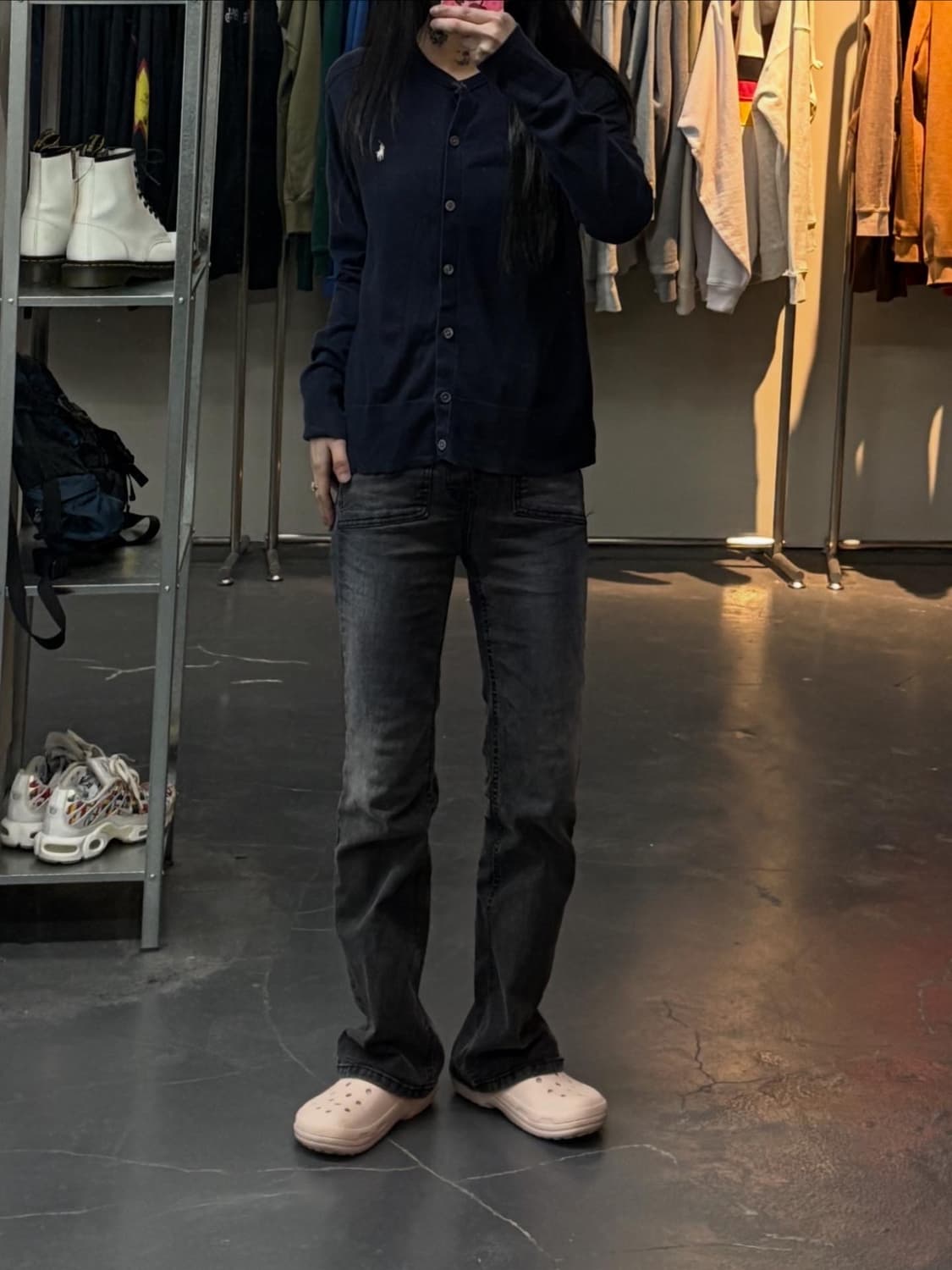 폴로랄프로렌 네이비 가디건 A3127 상품이미지1