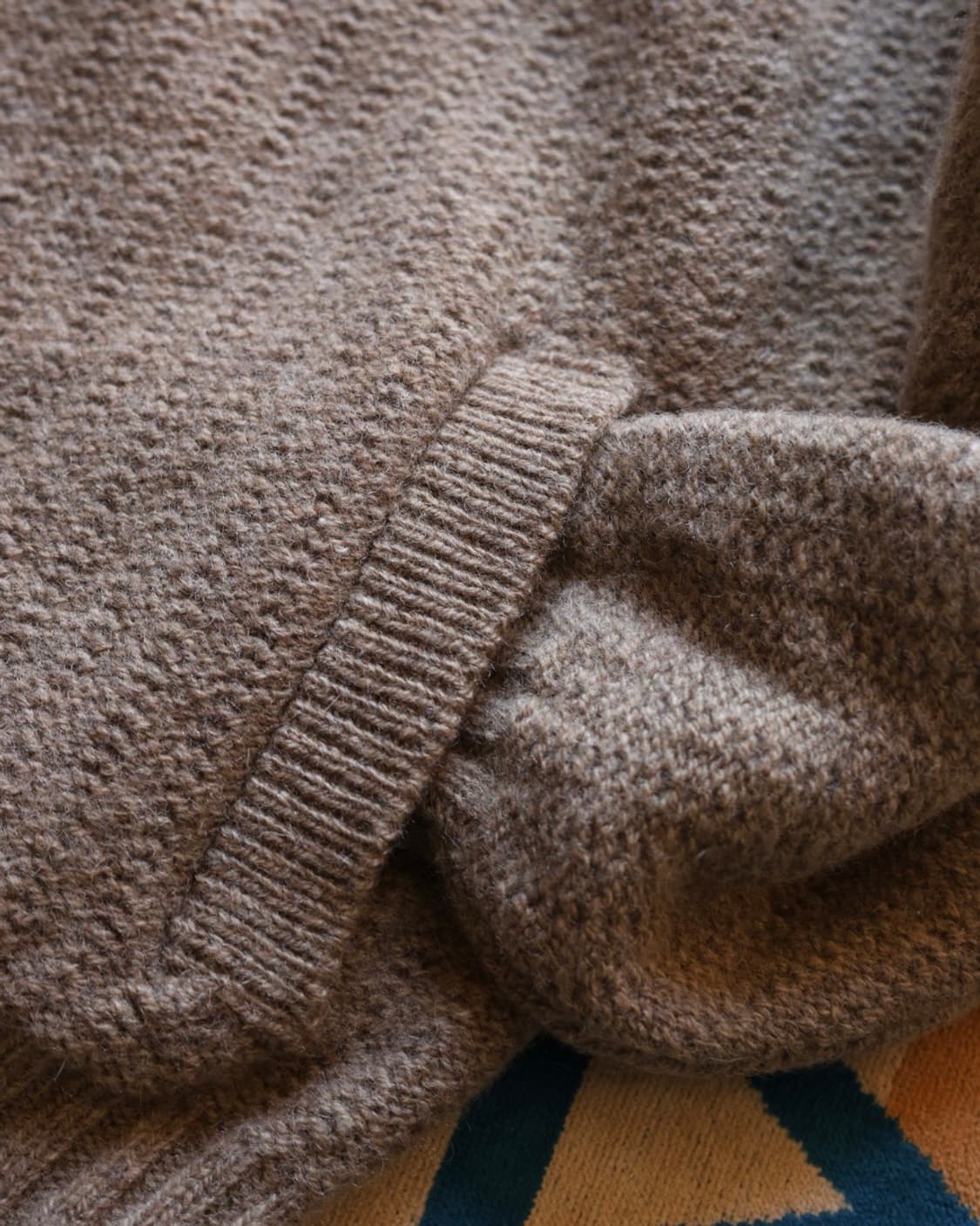 엘엘빈 80s 풀 집업 드라이버 울 니트 가디건 상품이미지6