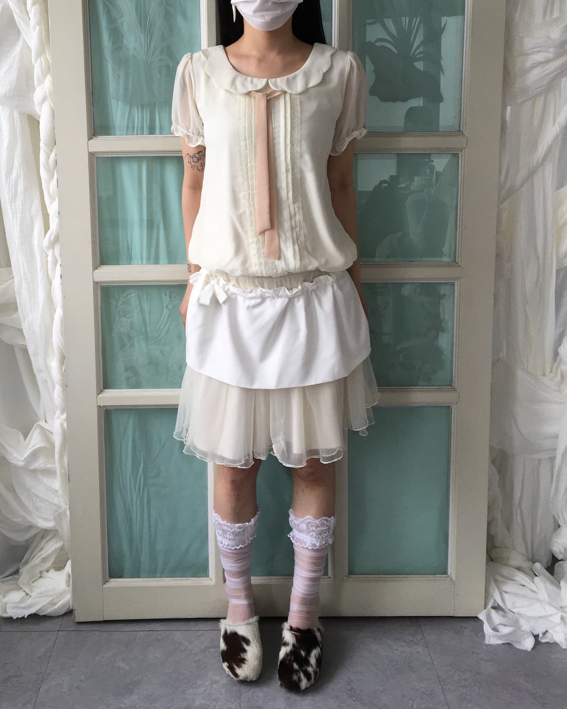 Layered skirt 상품이미지4