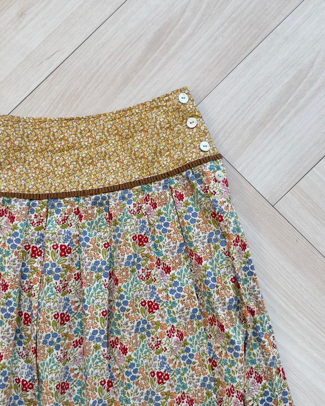 [NIMES] floral cotton skirt _ Made in Ja 상품이미지2