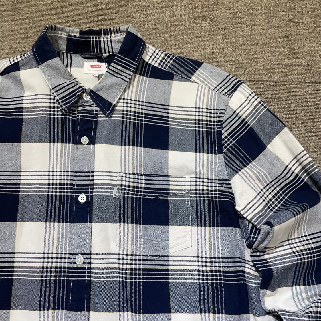 (XL) Levi's 리바이스 체크 셔츠 상품이미지3