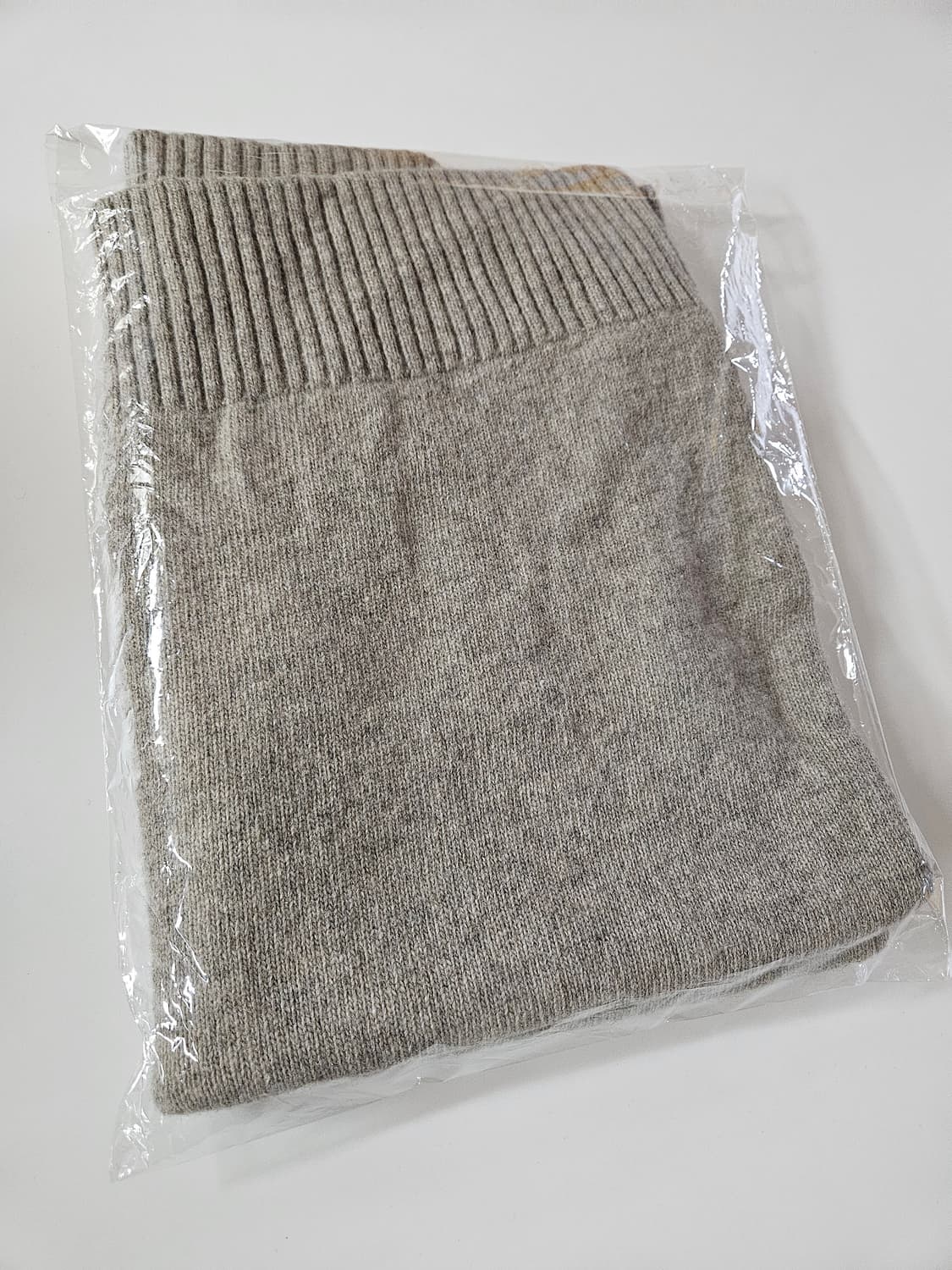 울 니트 베스트 오트밀 os 상품이미지6