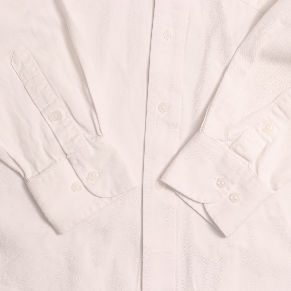 랭글러 헤비코튼 화이트 워크셔츠 A1586 상품이미지5