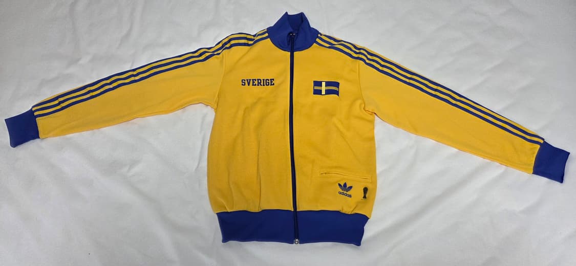 아디다스 스웨덴 트랙탑 져지 노랑/파랑 상품이미지1