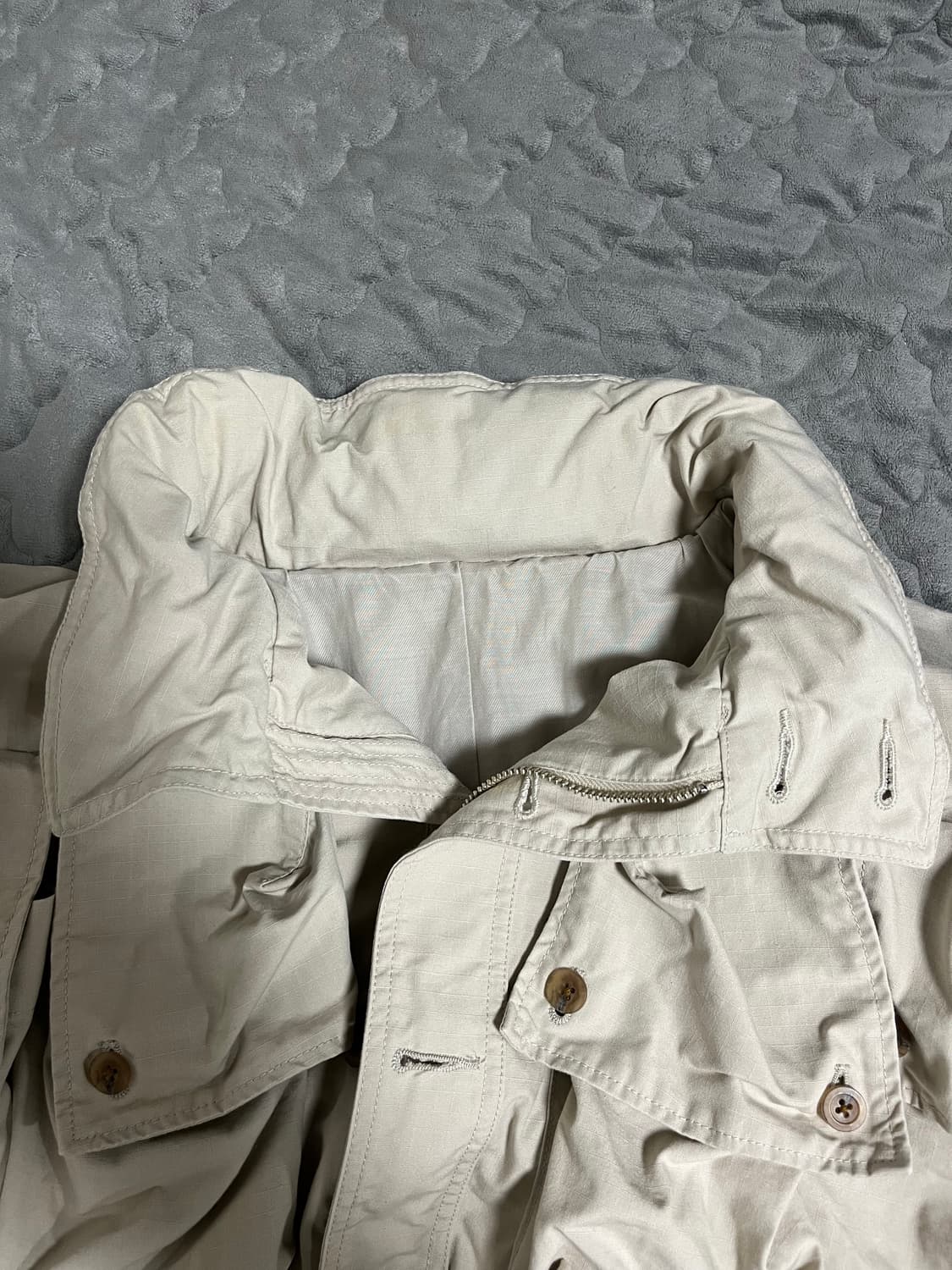 (1) URU 우르 도쿄 사파리 자켓 크림 상품이미지10