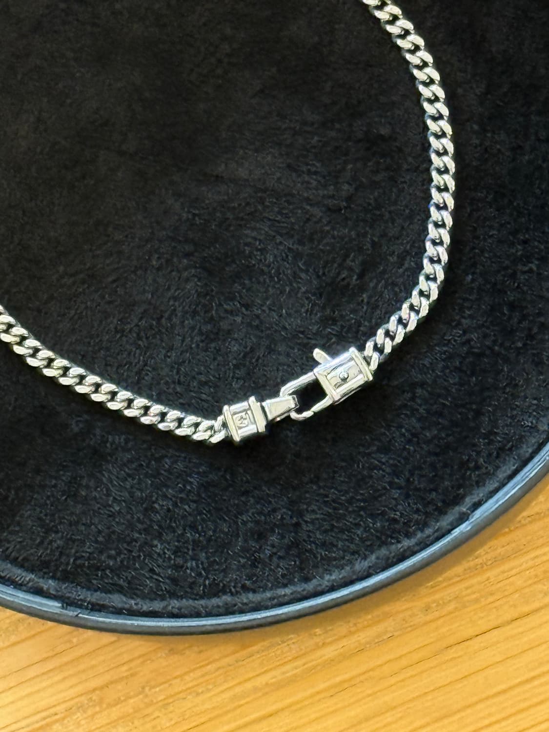 톰우드 curb bracelet m 925 silver 상품이미지4