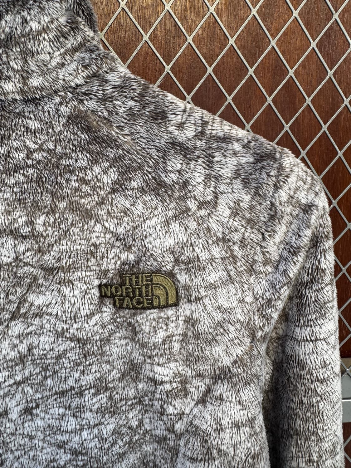 노스페이스 패턴 뽀글이 후리스 플리스 자켓 S 상품이미지4