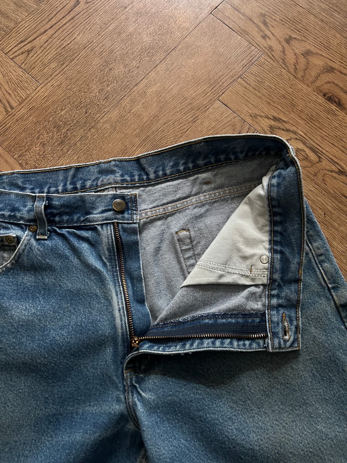 [36]칼하트 USA 빈티지 워싱 워크 데님 팬츠 상품이미지5