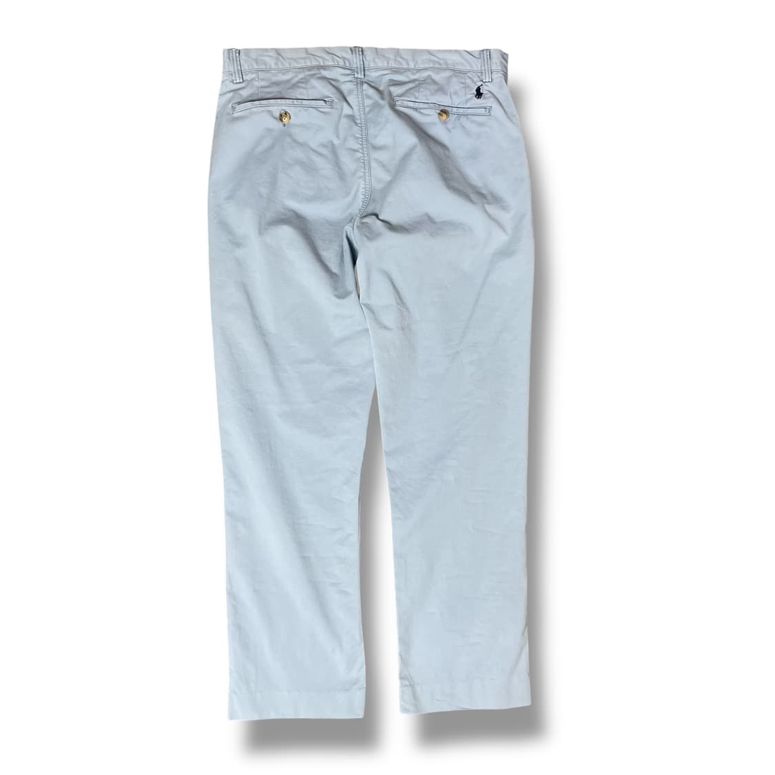 (32) 폴로랄프로렌 네이비 로고 블루 슬림핏 치노 팬츠 상품이미지2