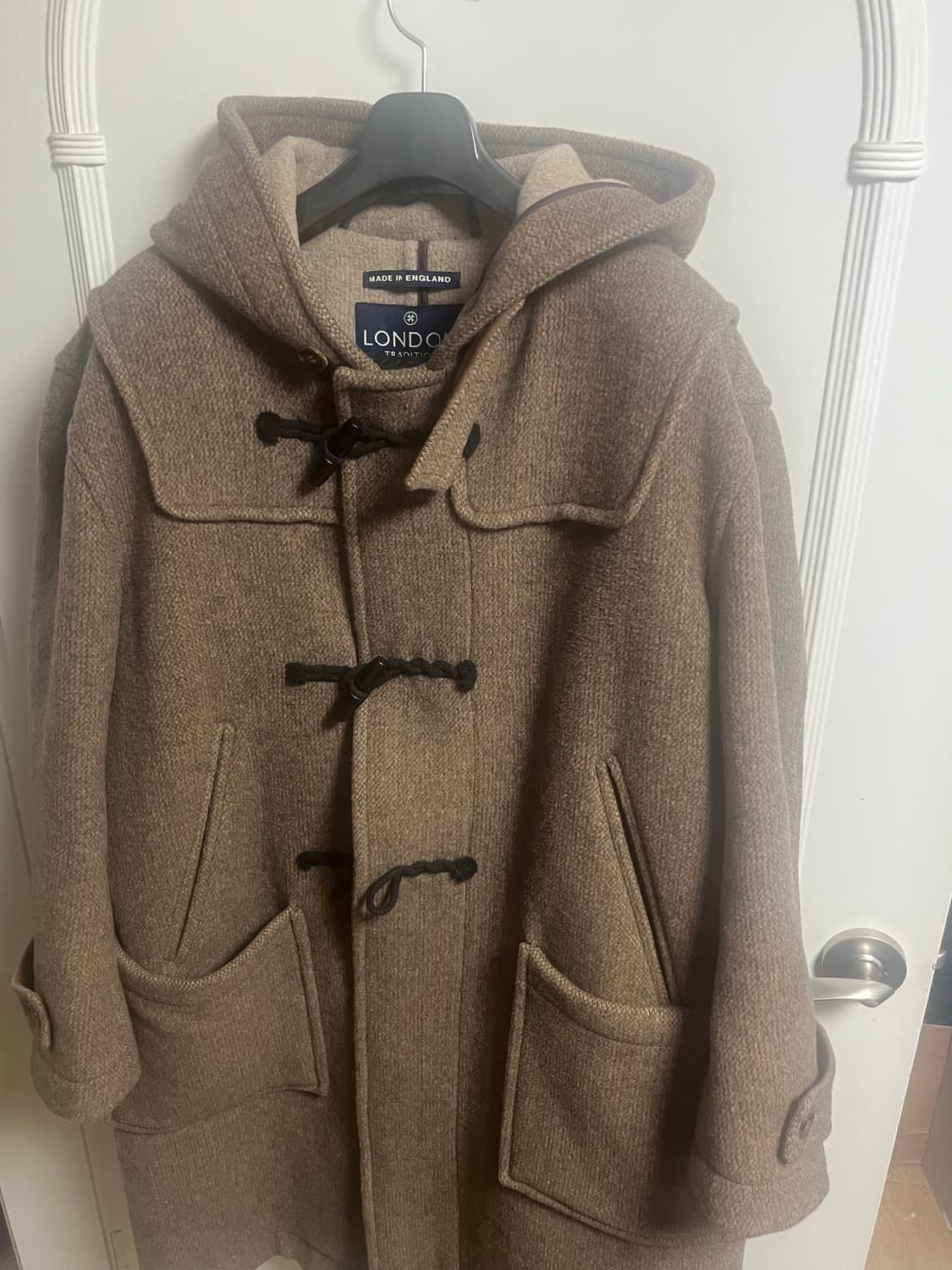 런던트레디션 winstone mens duffle coat -브라운(42 상품이미지3