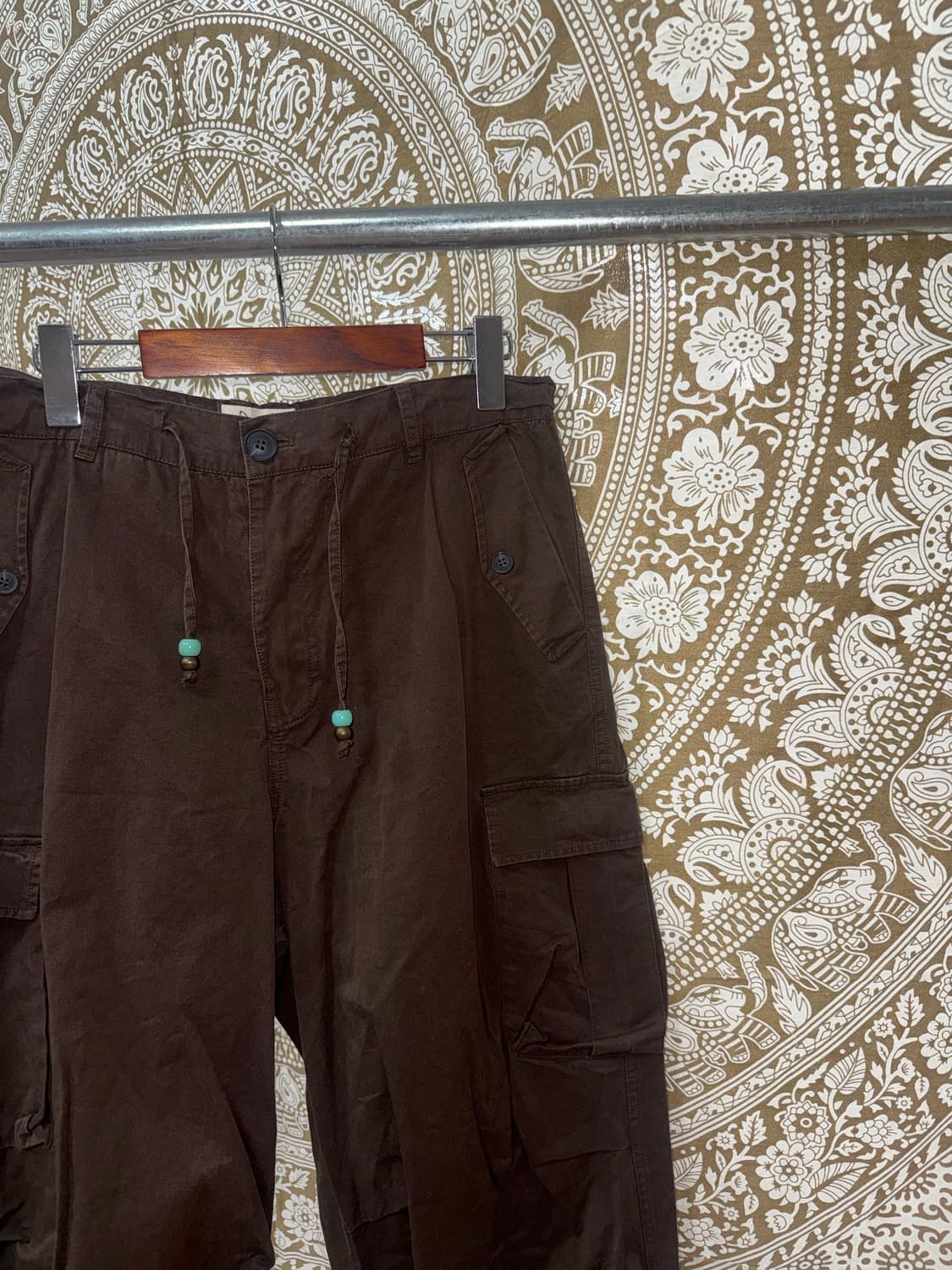 빈티지 포켓 밴딩 카고팬츠  상품이미지4