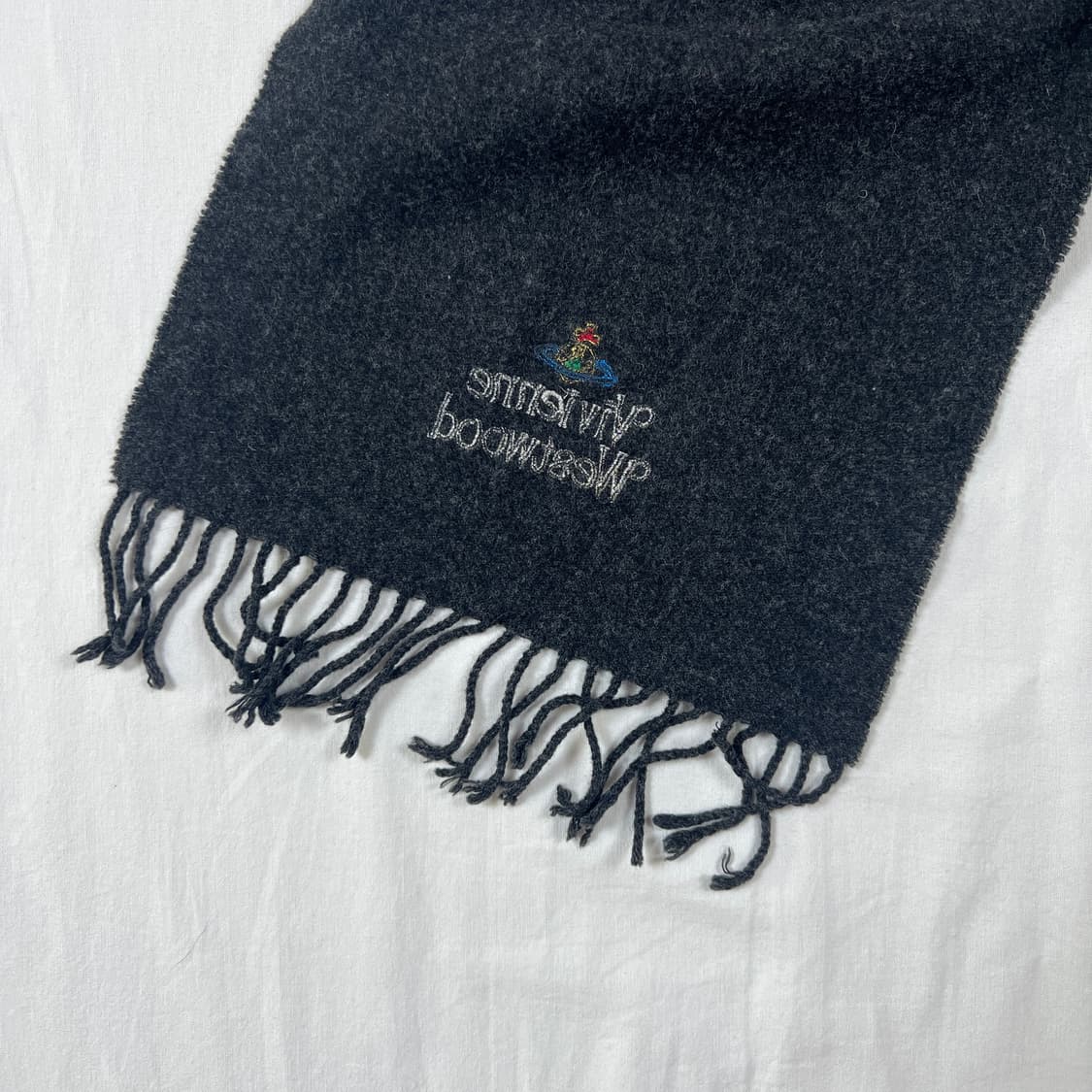 비비안웨스트우드 오브 로고 머플러 목도리 상품이미지3