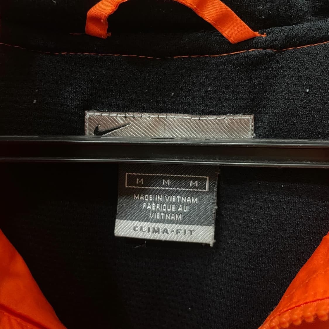 나이키 00’s 주황 바람막이 반집업 자켓 상품이미지4