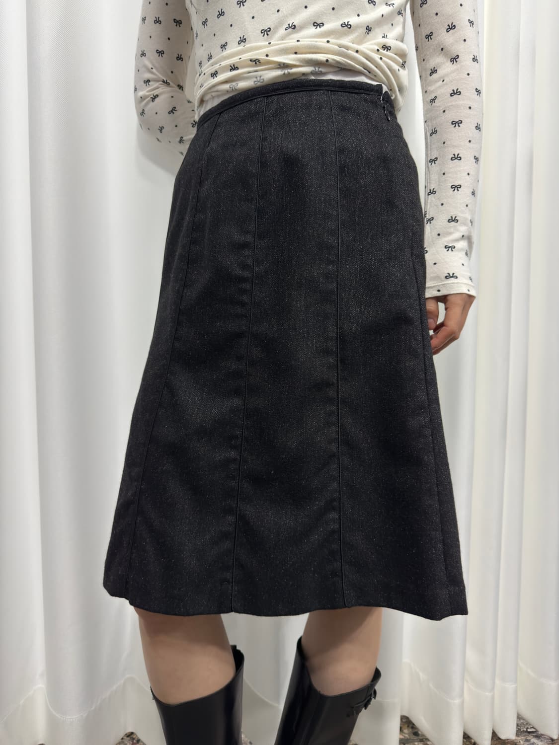 alpha cubic midi skirt 상품이미지1