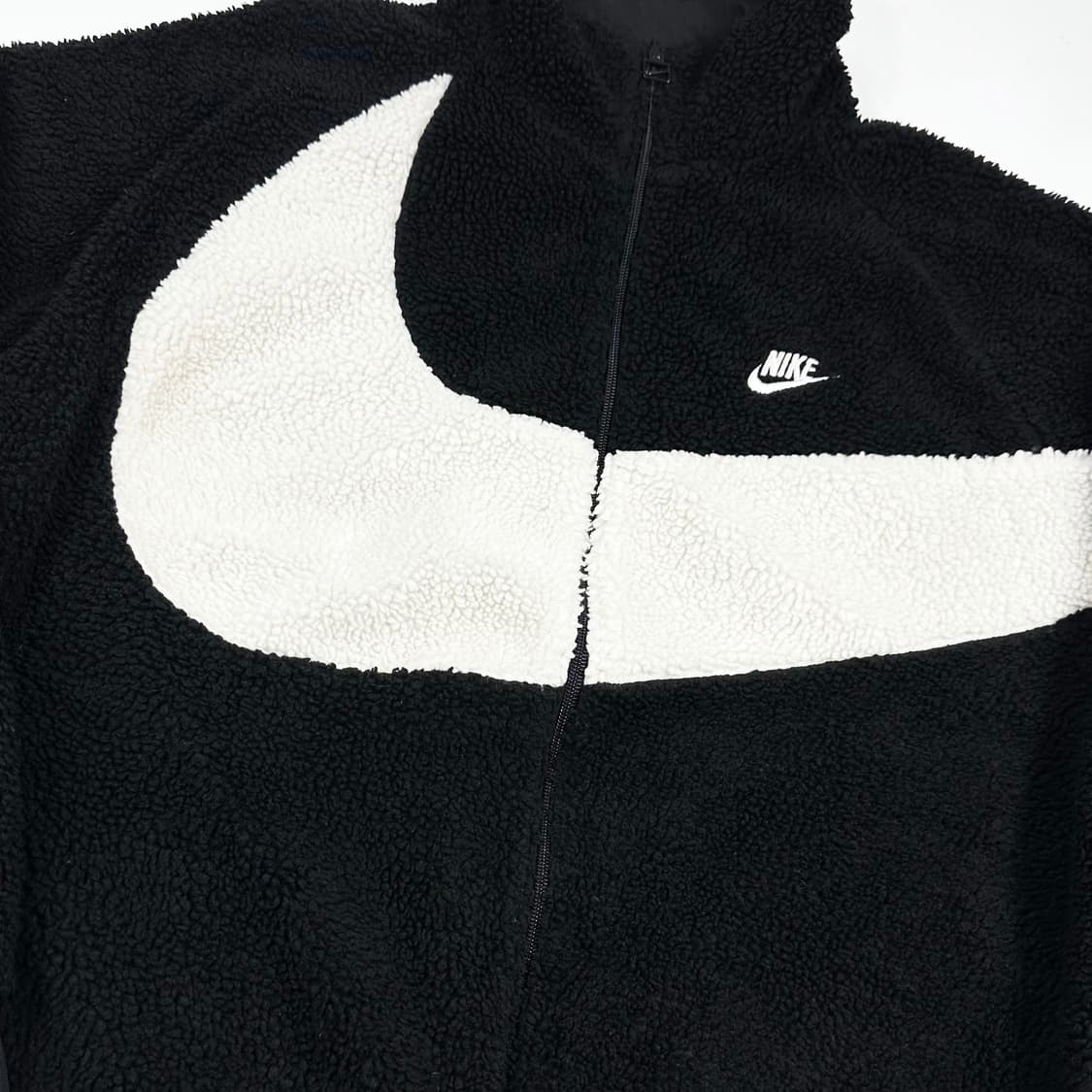 나이키 빅스우시 리버시블 블랙 후리스 자켓 (XL) 상품이미지4