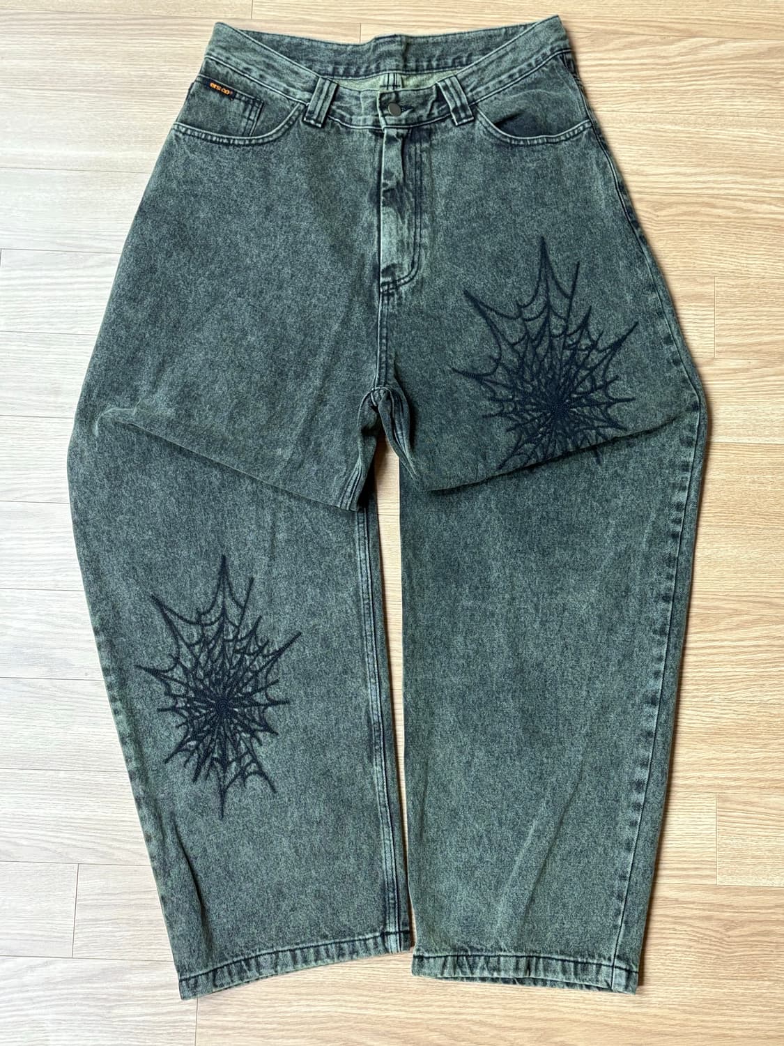 코브웹 스노우 그린 데님 상품이미지1