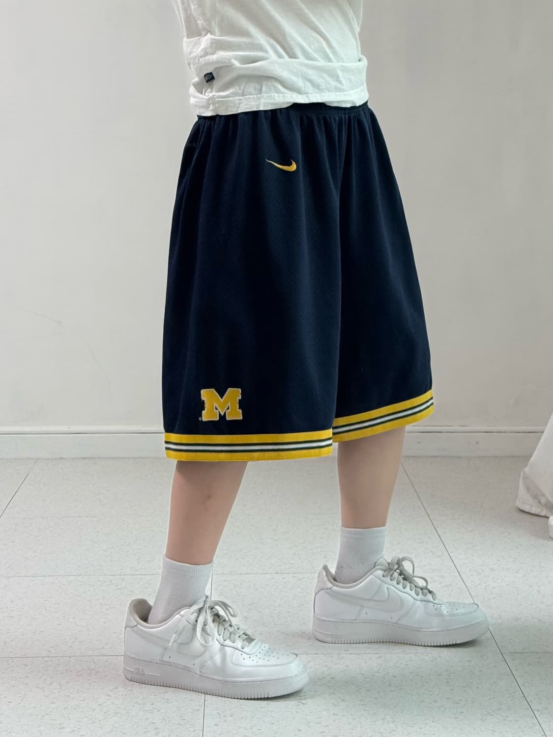 나이키 올드스쿨 미시간 메쉬 반바지 상품이미지2