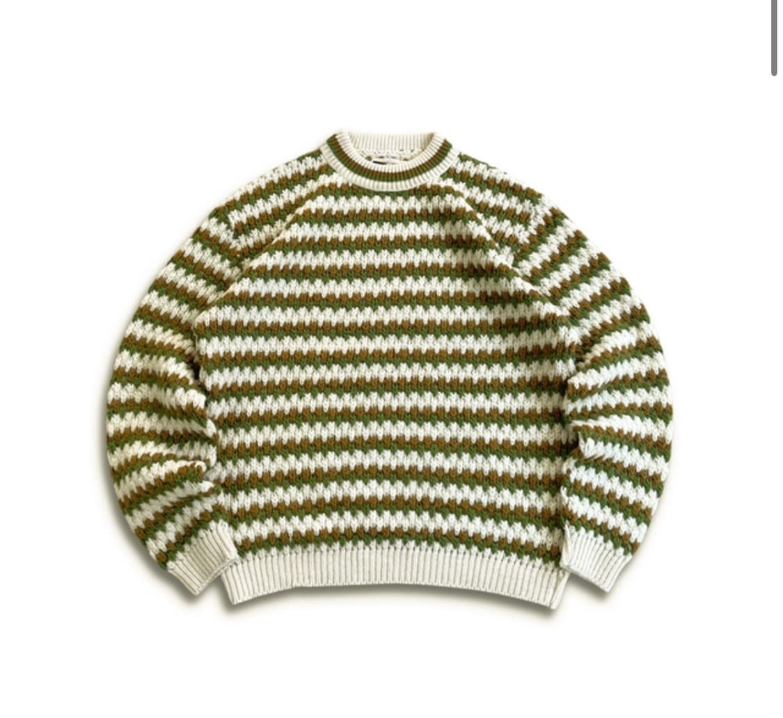 Allen A 팝콘 피셔맨 케이블니트 상품이미지1