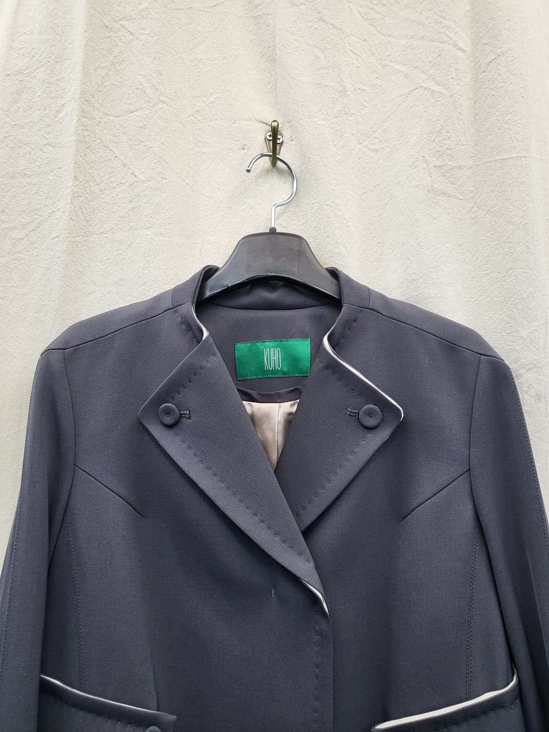 KUHO 다크 그레이 여성 자켓 상품이미지3