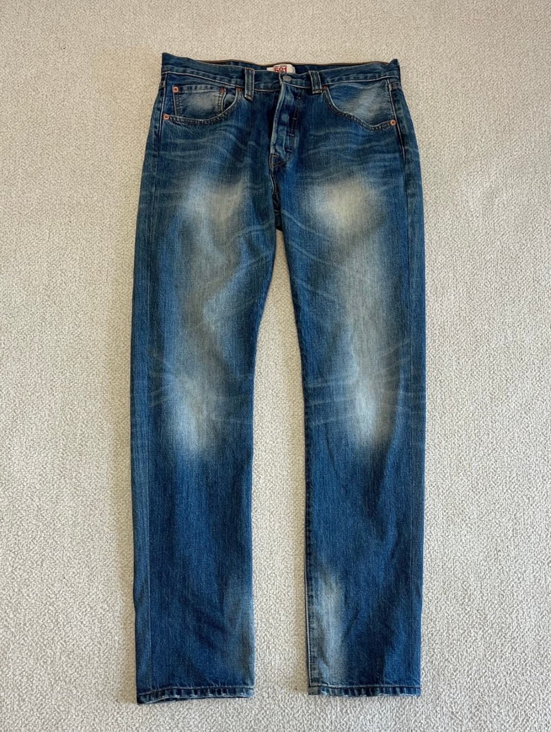리바이스 501 오리지널 스트레이트 데님 32x32 상품이미지1