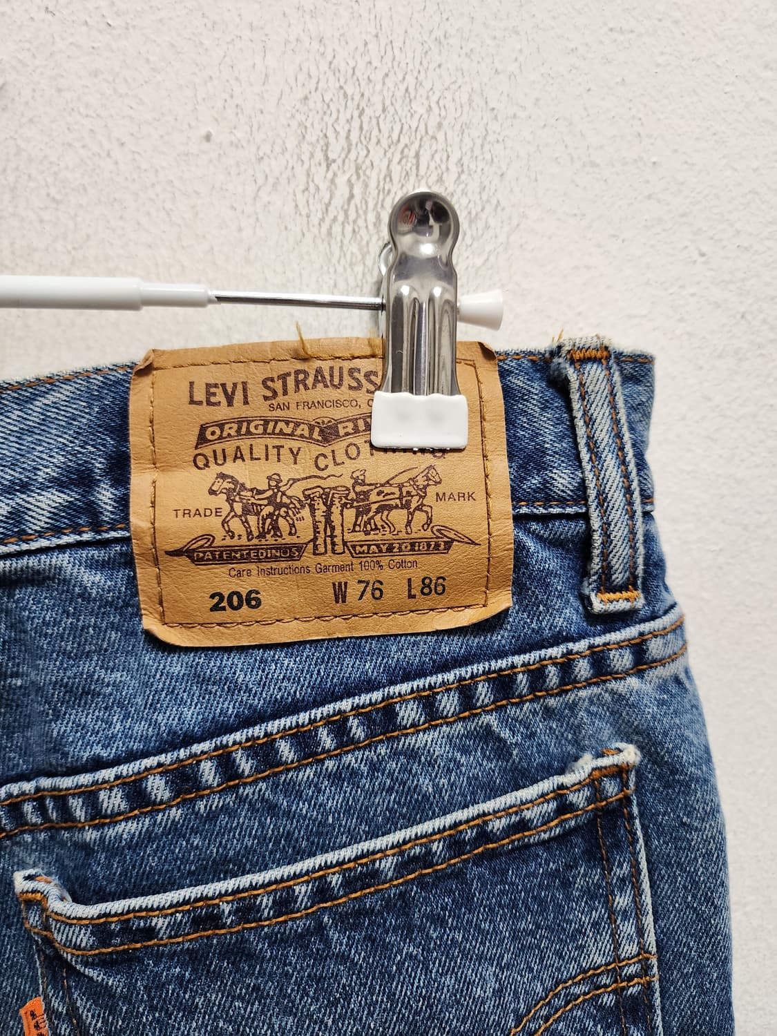리바이스 206 오렌지탭 데님  상품이미지3