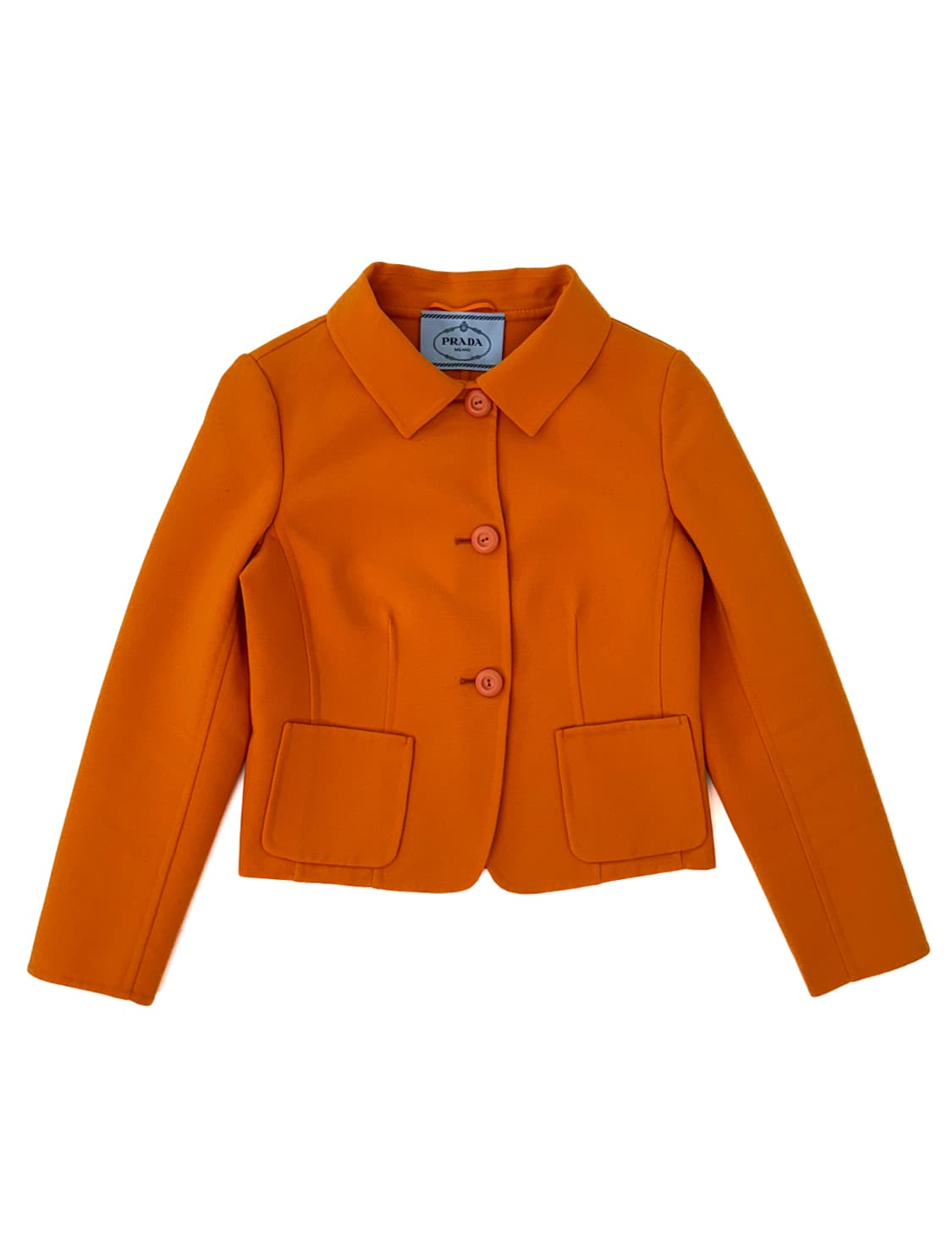 Prada Orange  Cropped Jacket/ 40 상품이미지1