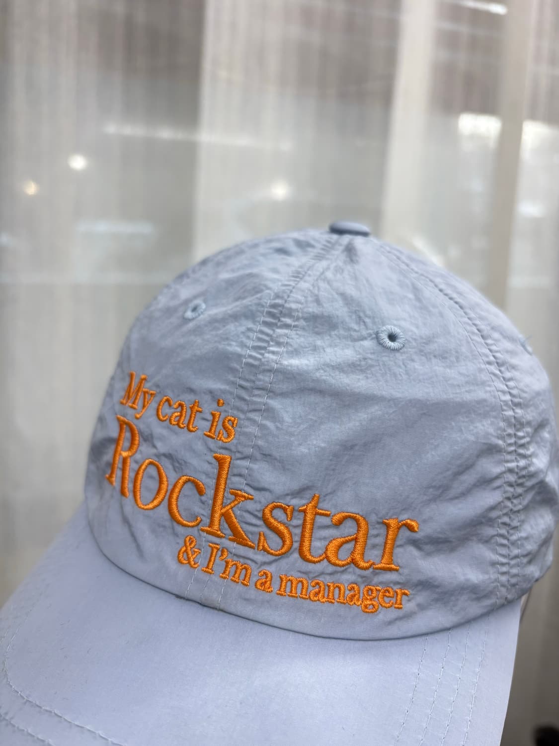 조거쉬 락스타 나일론 볼캡 모자 상품이미지2