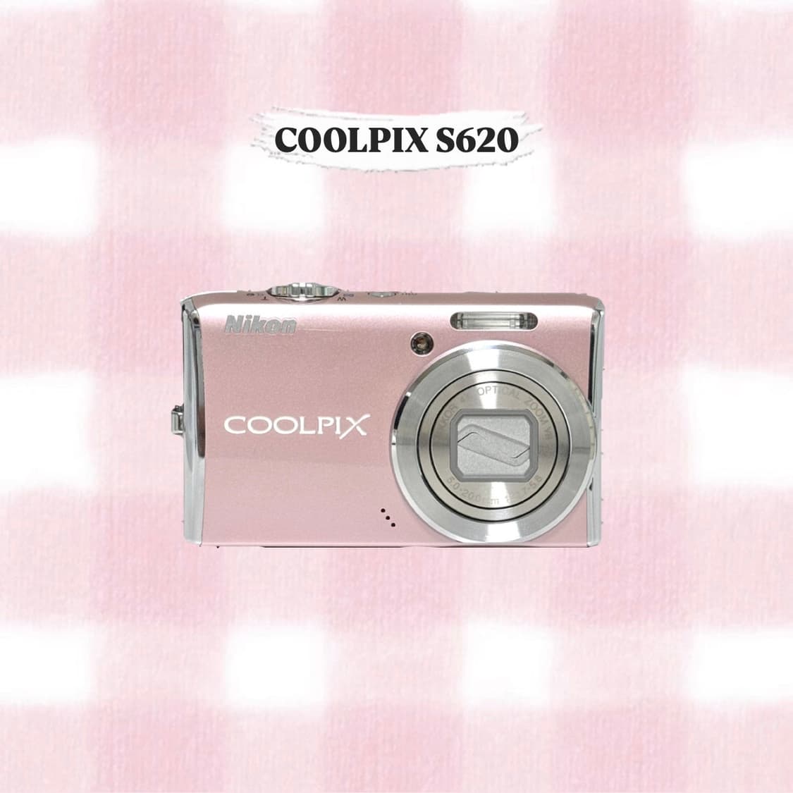 니콘 쿨픽스 S620 베이비핑크 빈티지디카 상품이미지1