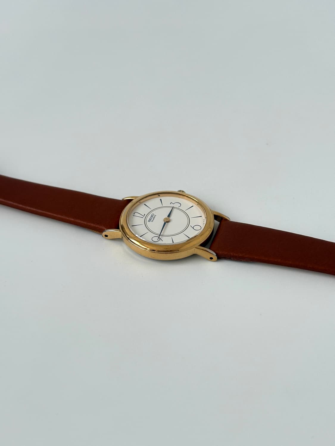 1990s White Dial Gold Ladies Quartz 상품이미지6